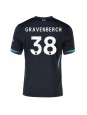 Liverpool Ryan Gravenberch #38 Gostujuci Dres 2024-25 Kratak Rukavima